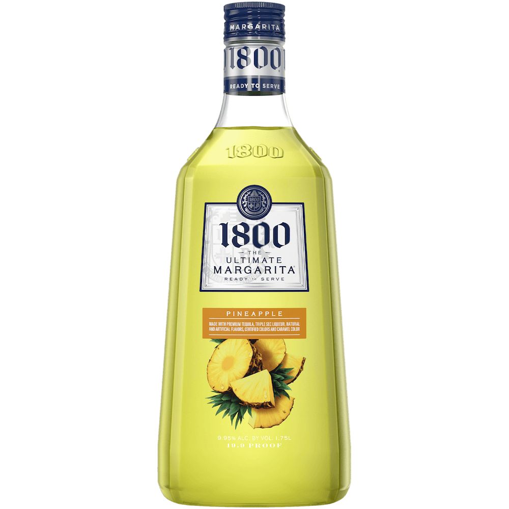 1800 ULTIMATE PINEAPPLE 1.75L MIAMI LIQUOR WINE STORE