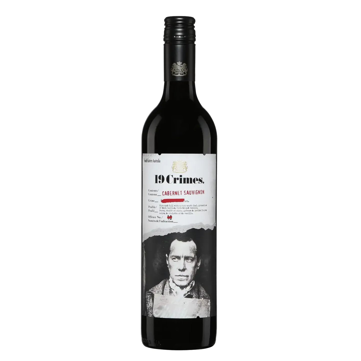 19 CRIMES CABERNET SAUVIGNON 750ML MIAMI LIQUOR WINE STORE