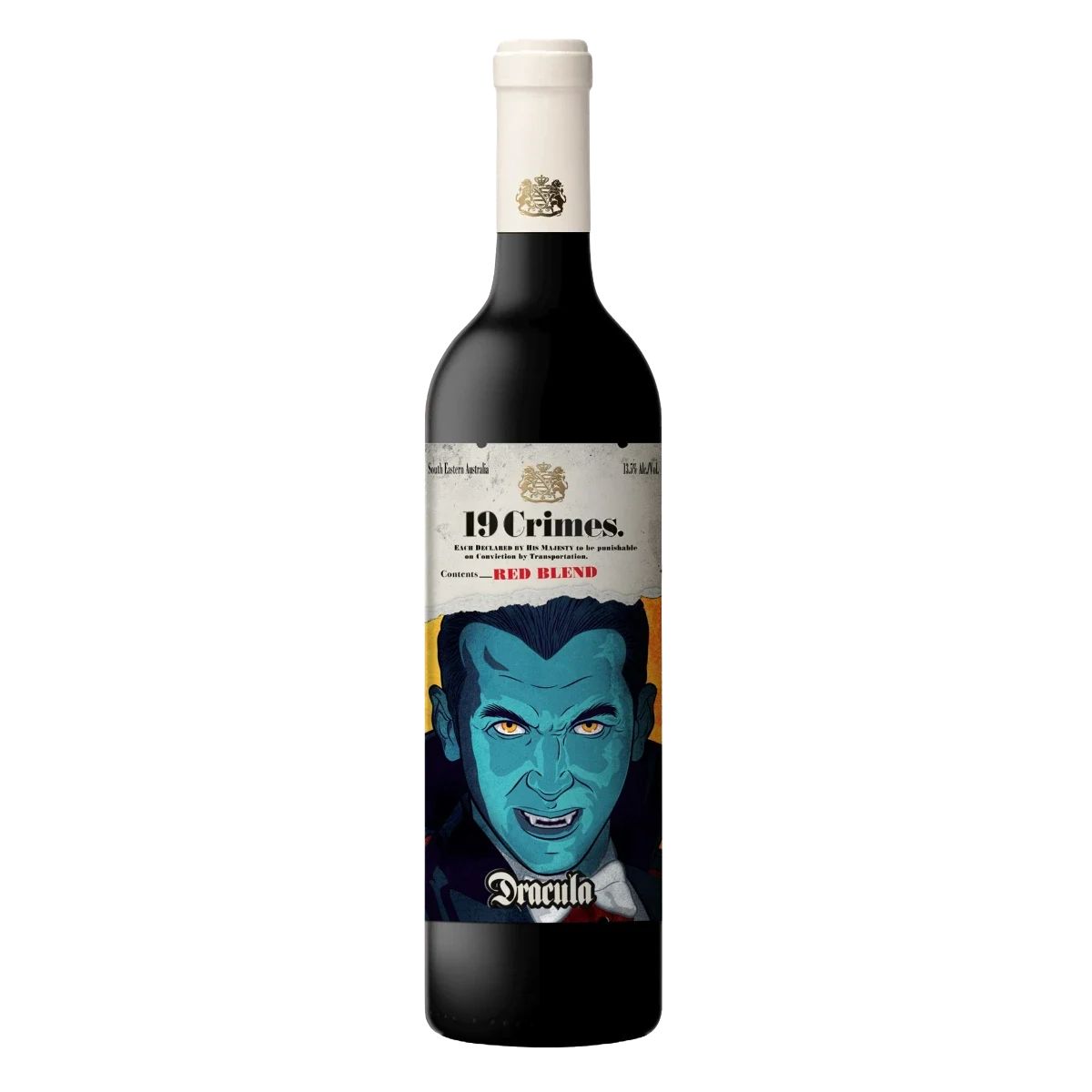 19 CRIMES DRACULA RED BLEND 750ML MIAMI LIQUOR WINE STORE