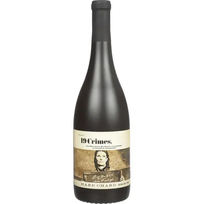 19 CRIMES HARD CHARD 750ML MIAMI LIQUOR WINE STORE