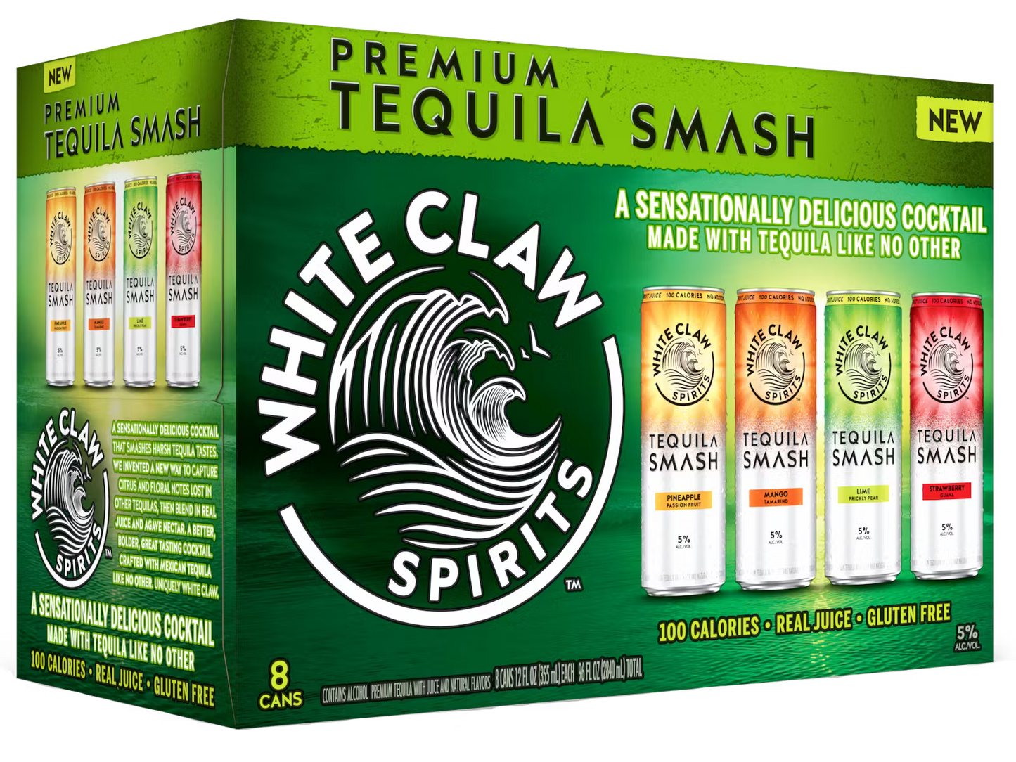 WHITE CLAW 6PK CAN TEQUILA SMASH VARIETY
