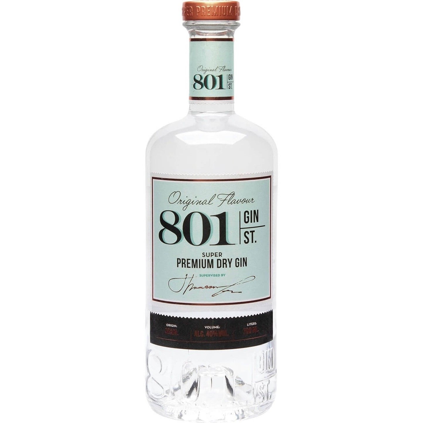 801 GIN STREET 750ML MIAMI LIQUOR WINE STORE