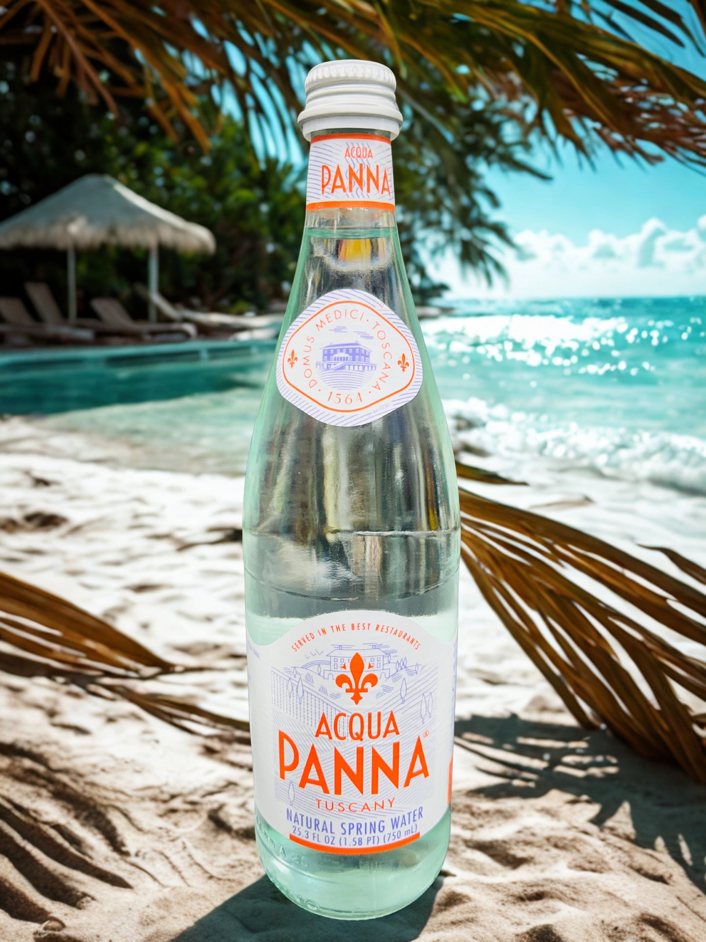 ACGUA PANNA TUSCANY WATER 750ML MIAMI LIQUOR WINE STORE