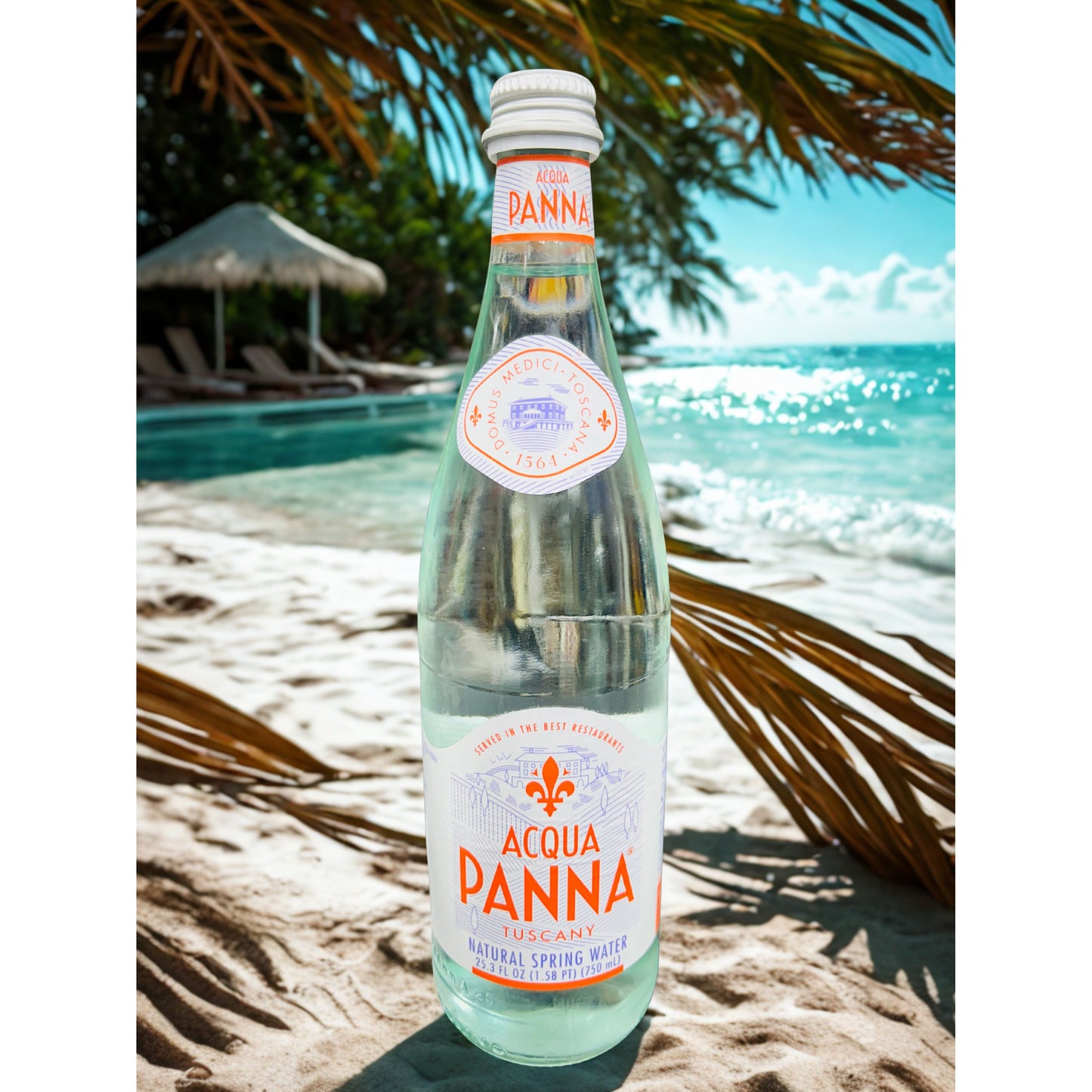 ACGUA PANNA TUSCANY WATER 750ML MIAMI LIQUOR WINE STORE