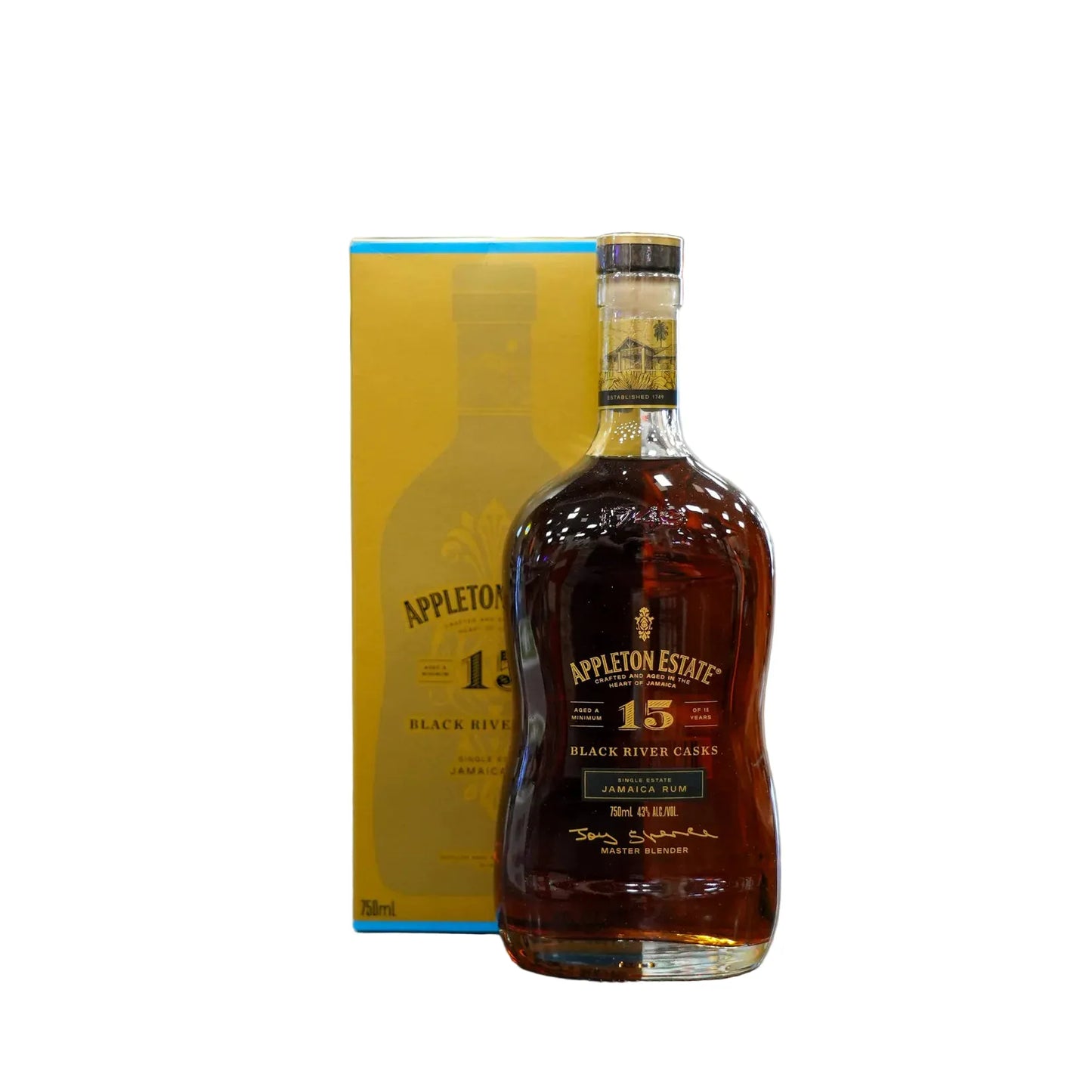 APPLETON ESTATE 15YRS BLACK RIVER 750ML MIAMI LIQUOR WINE STORE