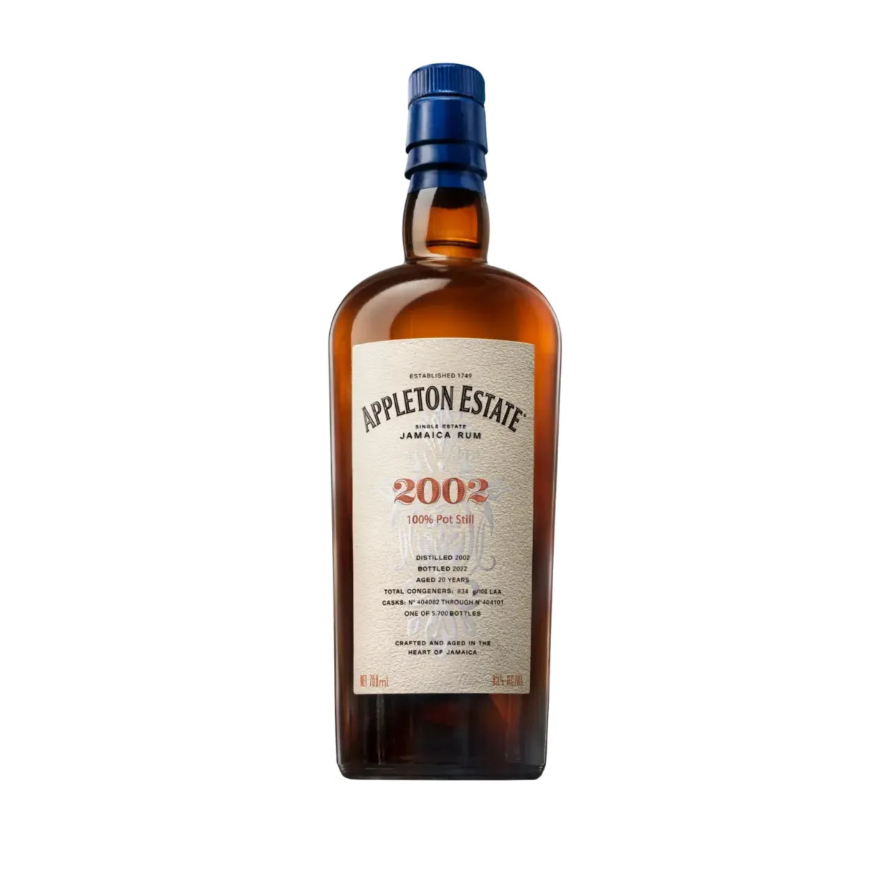 APPLETON ESTATE 2002 20 YEARS 750ML MIAMI LIQUOR WINE STORE