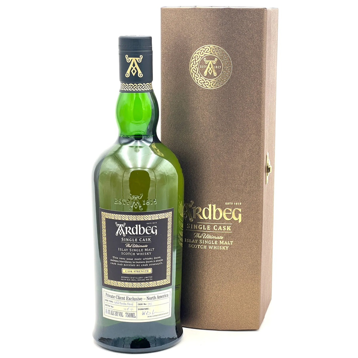 ARDBEG THE ULTIMATE SINGLE CASK SINGLE MALT SCOTCH 750ML MIAMI LIQUOR WINE STORE