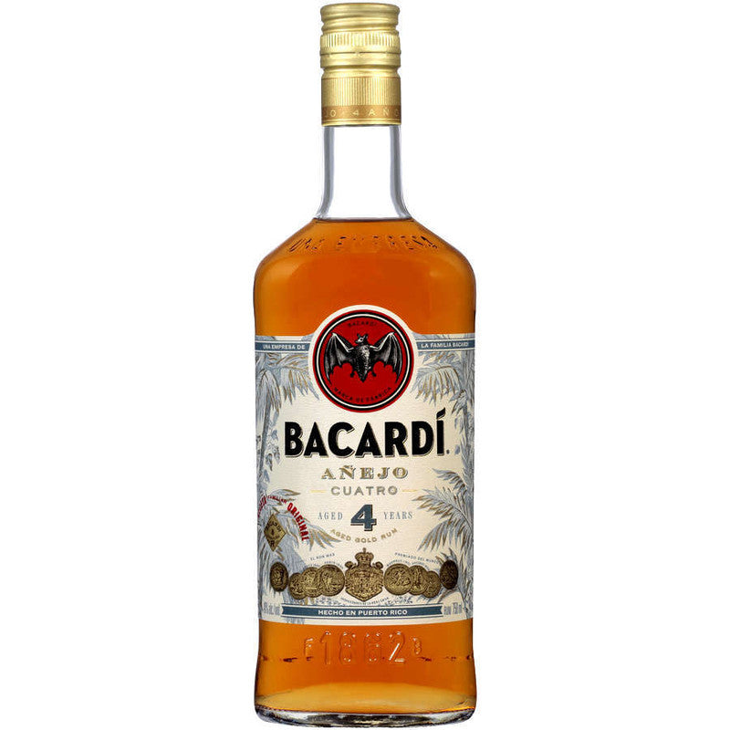 BACARDI 4YRS ANEJO 750ML MIAMI LIQUOR WINE STORE