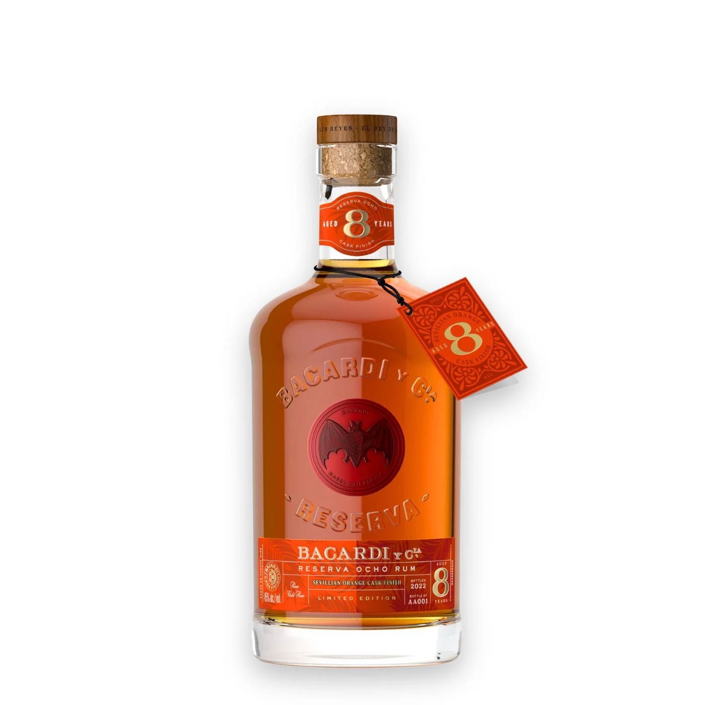 BACARDI 8 YEARS SEVILLIAN ORANGE 750ML MIAMI LIQUOR WINE STORE