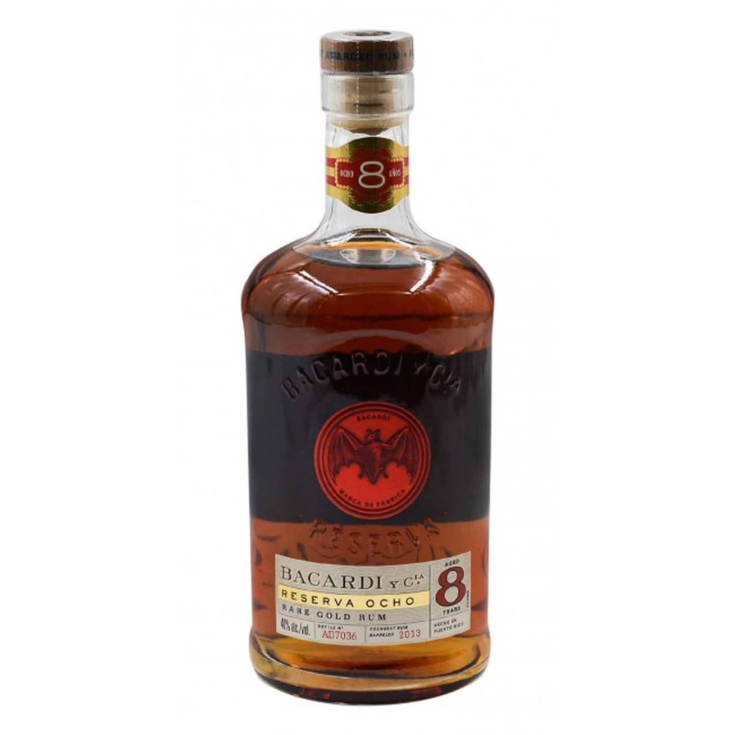 BACARDI 8YRS RARE GOLD 750ML MIAMI LIQUOR WINE STORE