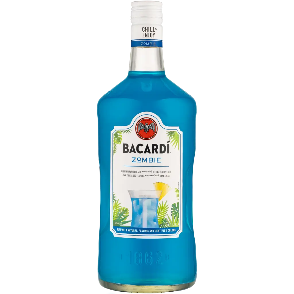 BACARDI CLASSIC COCKTAILS ZOMBIE 1.75L MIAMI LIQUOR WINE STORE