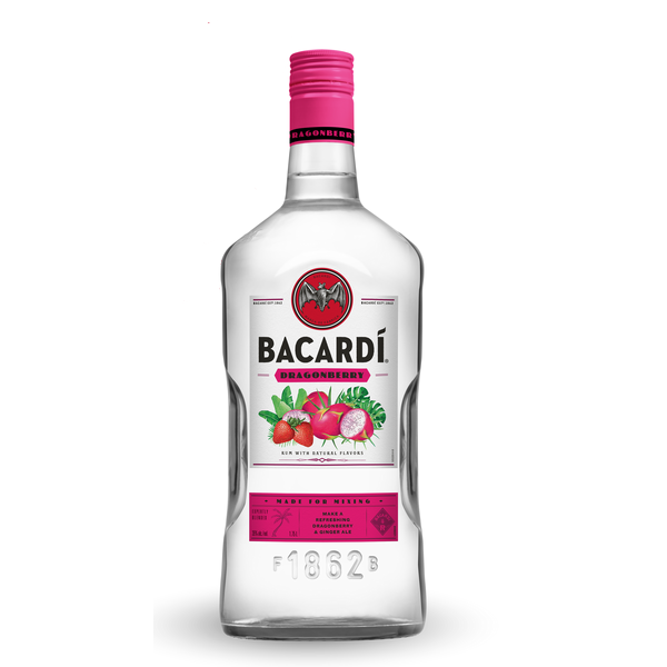 BACARDI DRAGON BERRY 1.75L MIAMI LIQUOR WINE STORE