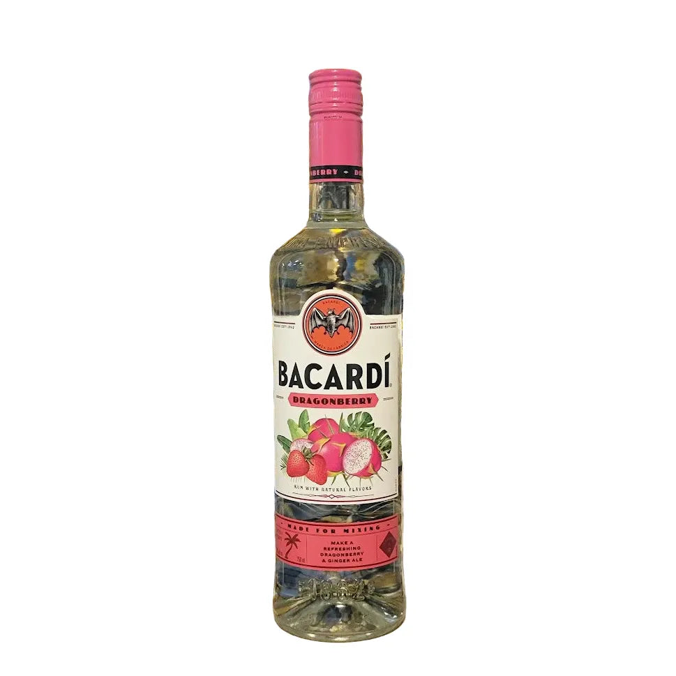 BACARDI DRAGON BERRY 750ML MIAMI LIQUOR WINE STORE