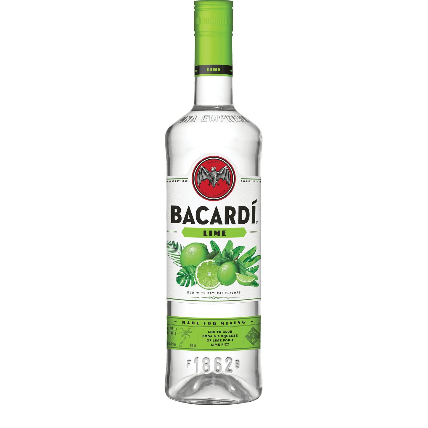 BACARDI LIME 750ML MIAMI LIQUOR WINE STORE