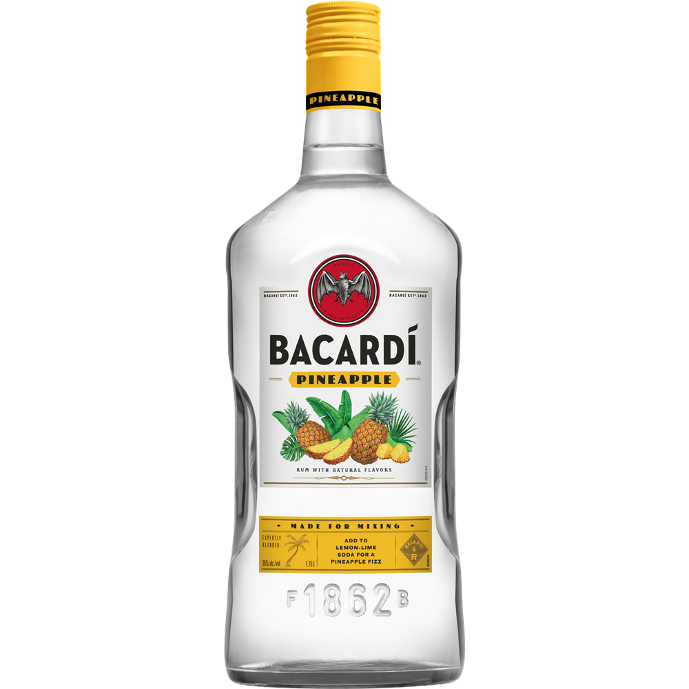 BACARDI PINEAPPLE FUSION 1.75L MIAMI LIQUOR WINE STORE