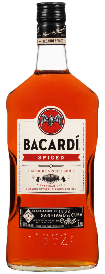 BACARDI SPICED 1.75L MIAMI LIQUOR WINE STORE