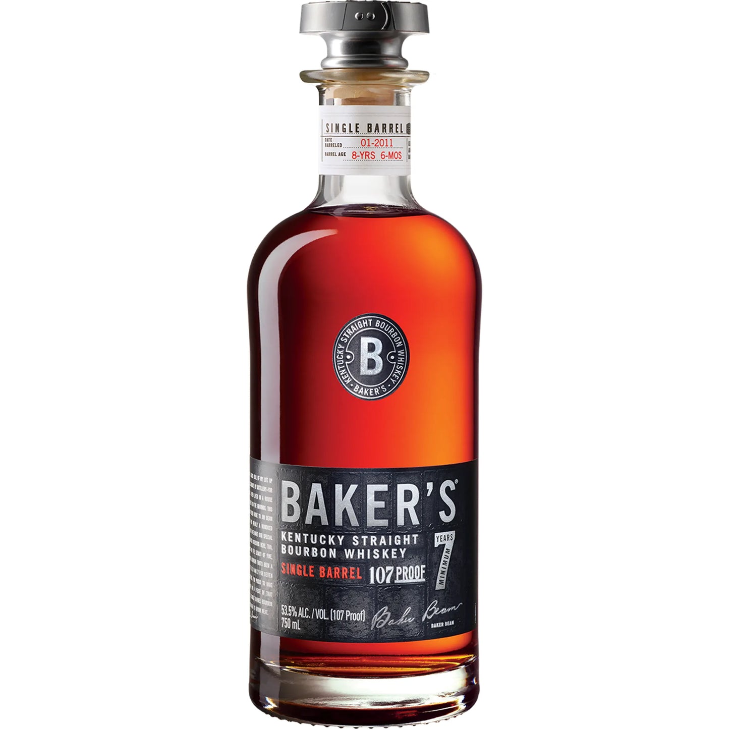 BAKER'S 7 YEARS BOURBON WHISKEY 750ML MIAMI LIQUOR WINE STORE