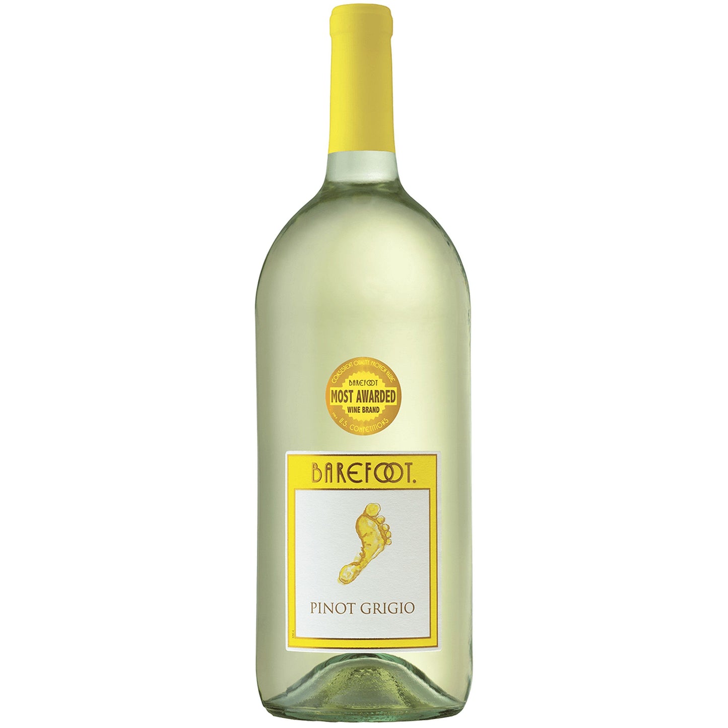 BAREFOOT PINOT GRIGIO 1.5L MIAMI LIQUOR WINE STORE