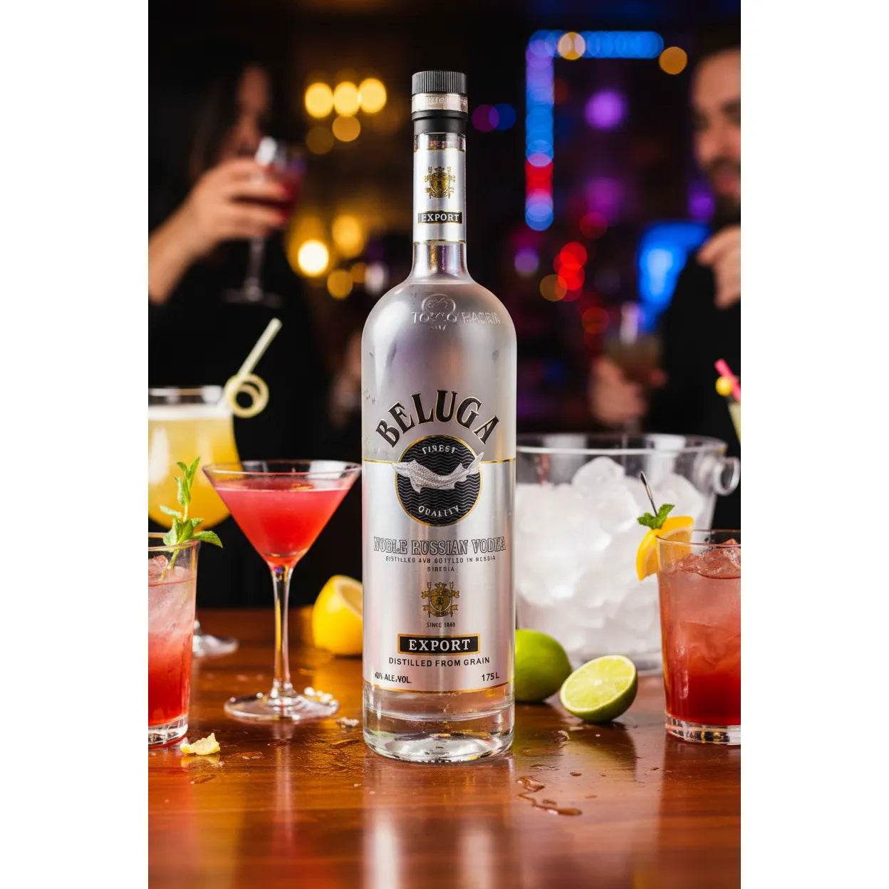 BELUGA NOBLE RUSSIAN VODKA 1.75L MIAMI LIQUOR WINE STORE