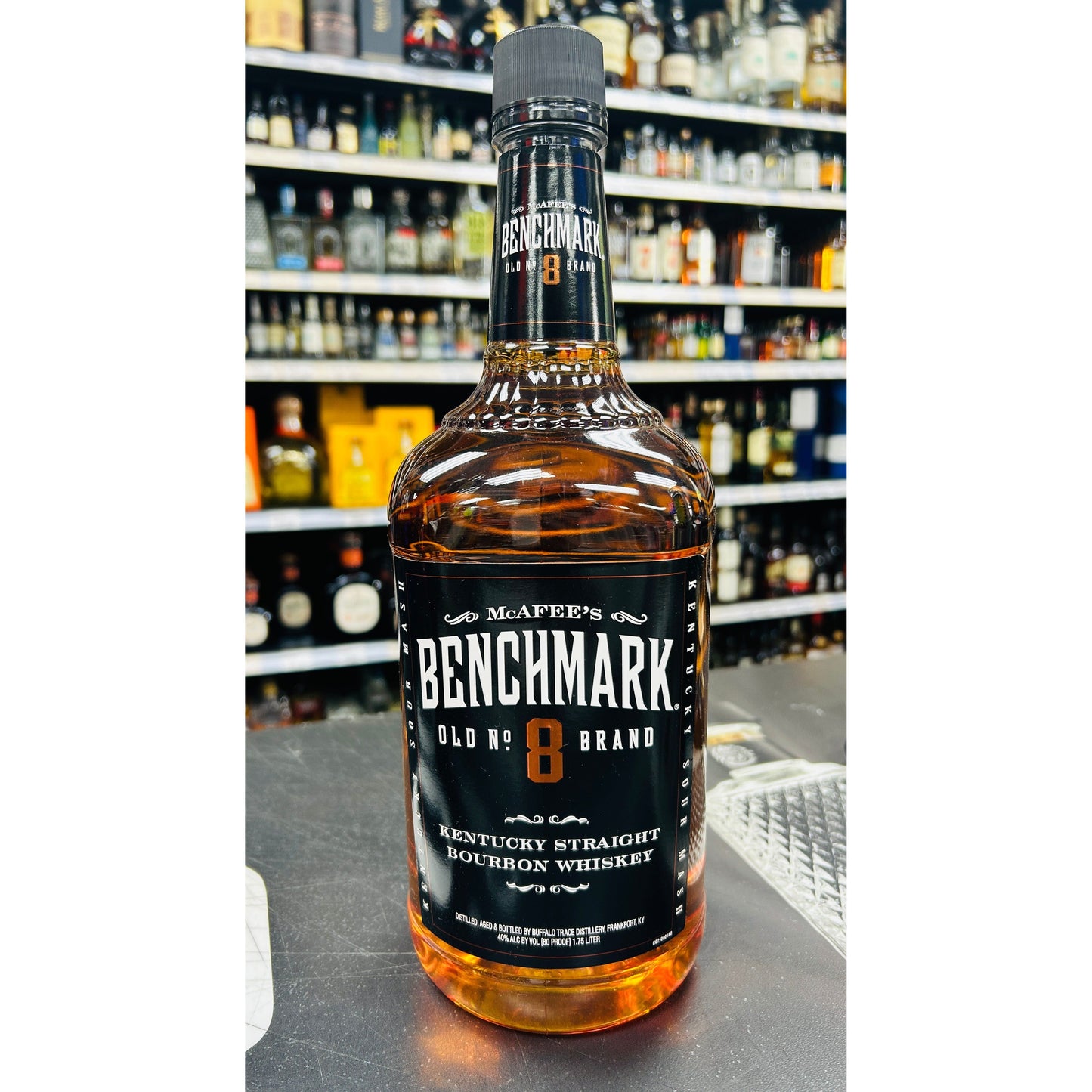 BENCHMARK OLD NO.8 BRAND 1.75L MIAMI LIQUOR WINE STORE