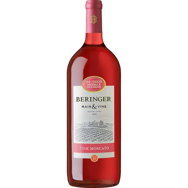 BERINGER MAIN & VINE PINK MOSCATO 1.5L MIAMI LIQUOR WINE STORE