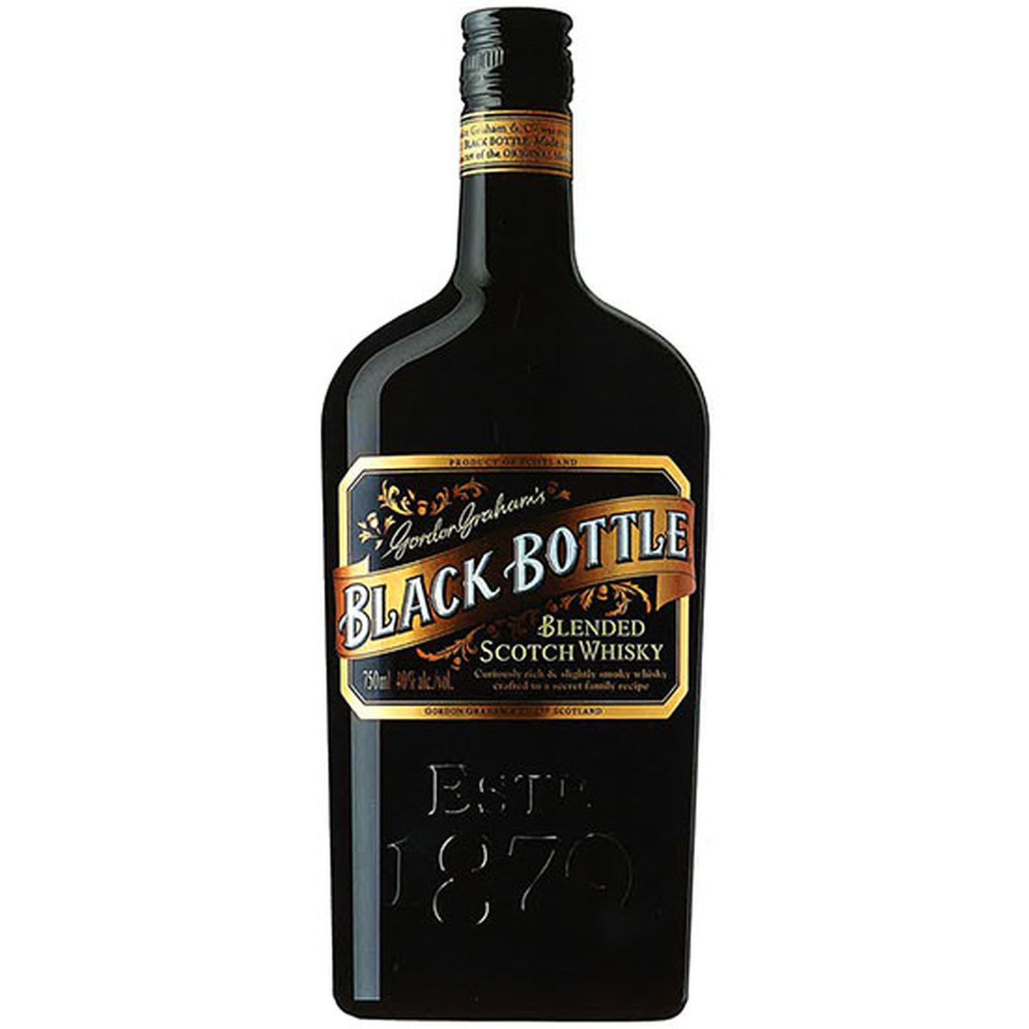BLACK BOTTLE BLENDED 750ML MIAMI LIQUOR WINE STORE