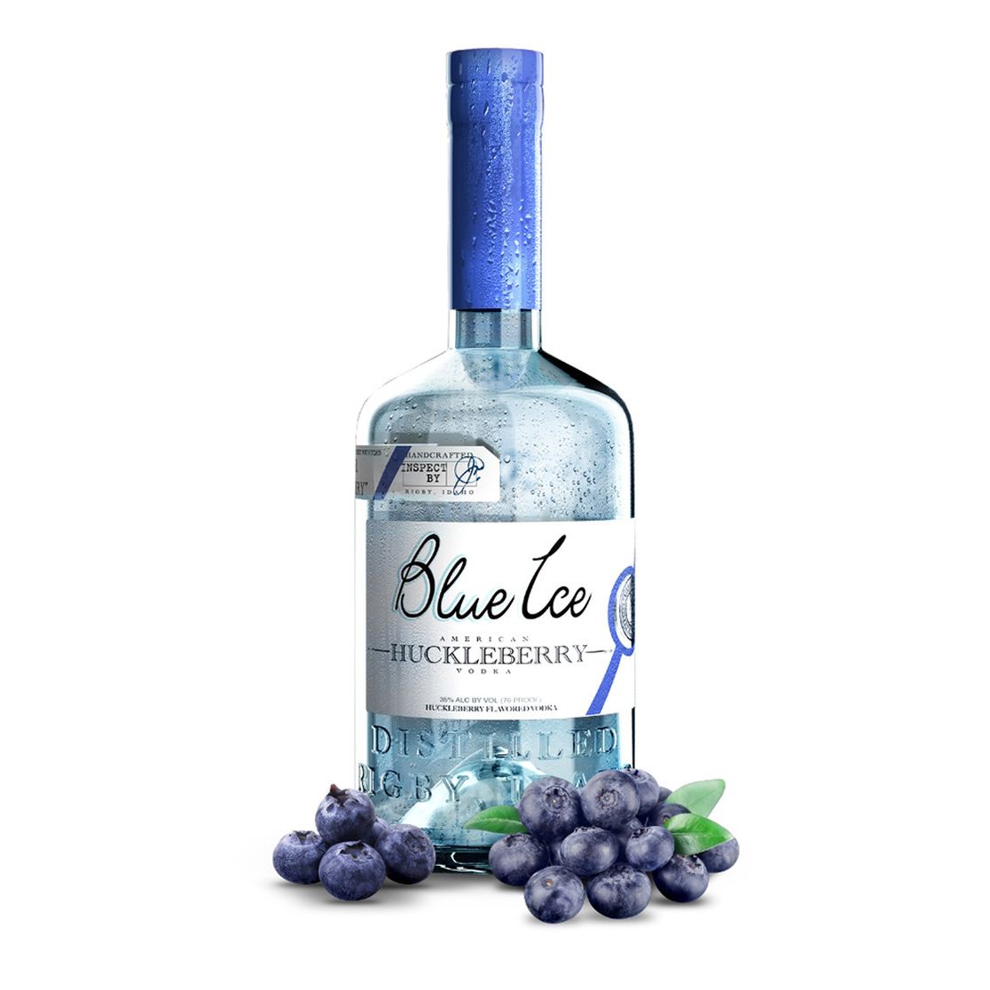 BLUE ICE HUCKLEBERRY 750ML MIAMI LIQUOR WINE STORE