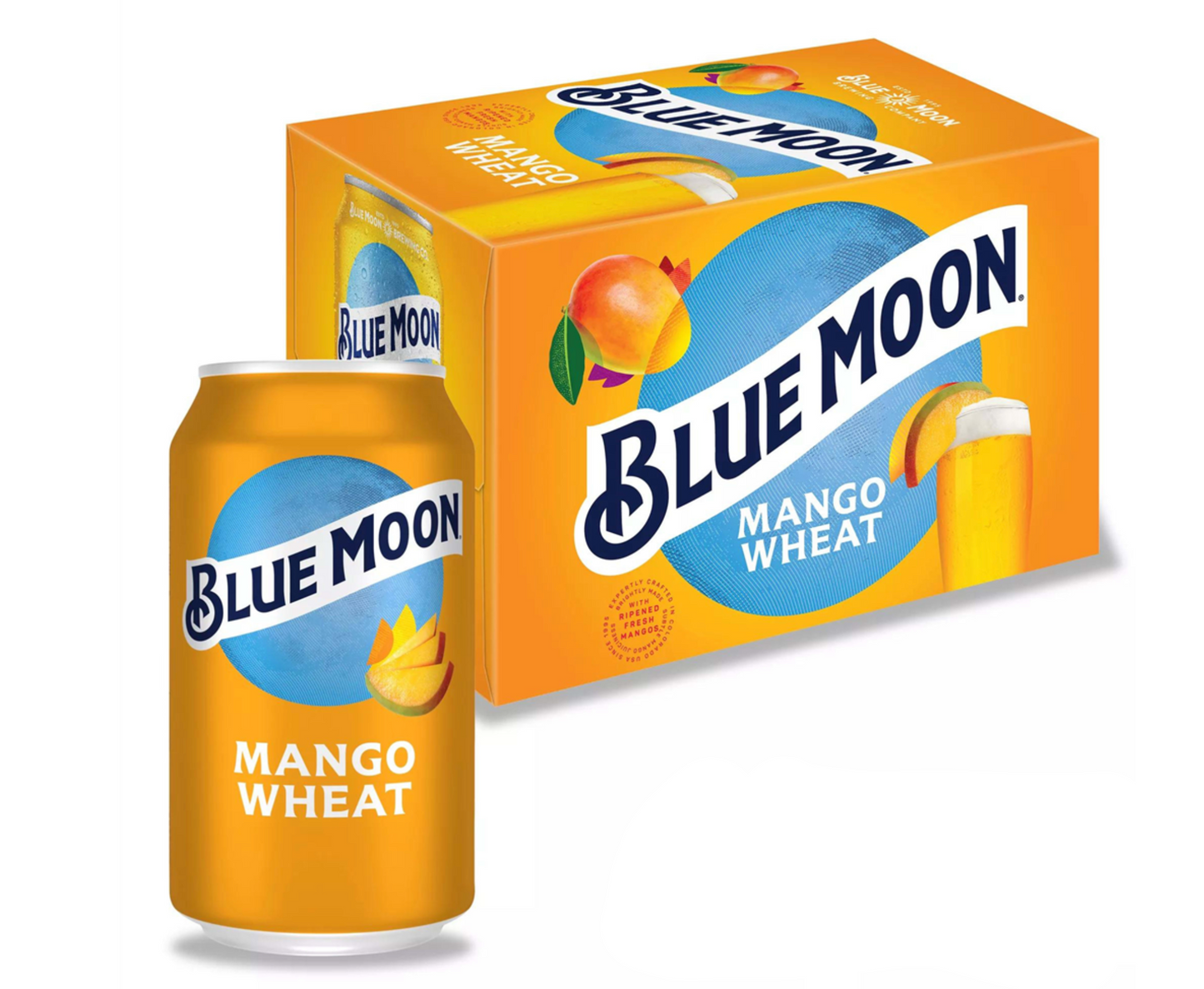 BLUE MOON MANGO WHEAT 6PK CAN MIAMI LIQUOR WINE STORE