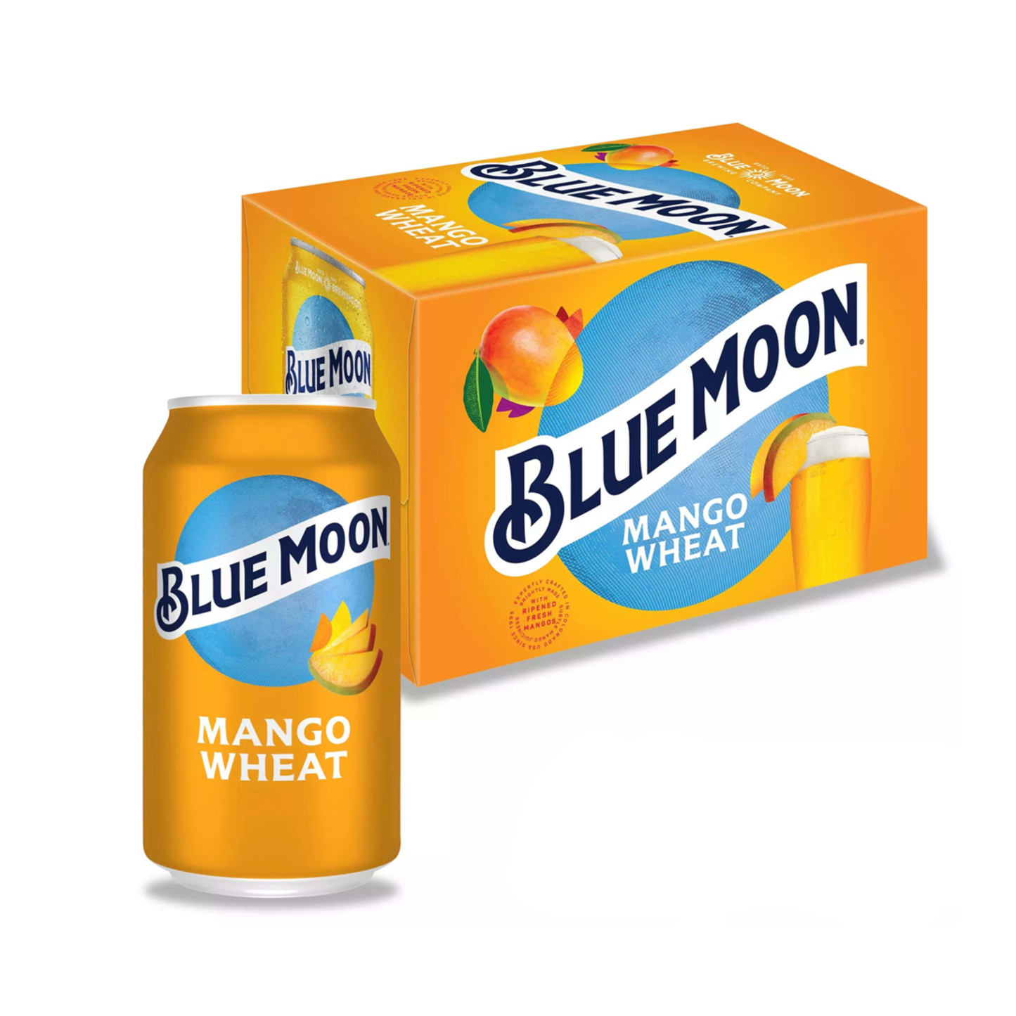 BLUE MOON MANGO WHEAT 6PK CAN MIAMI LIQUOR WINE STORE