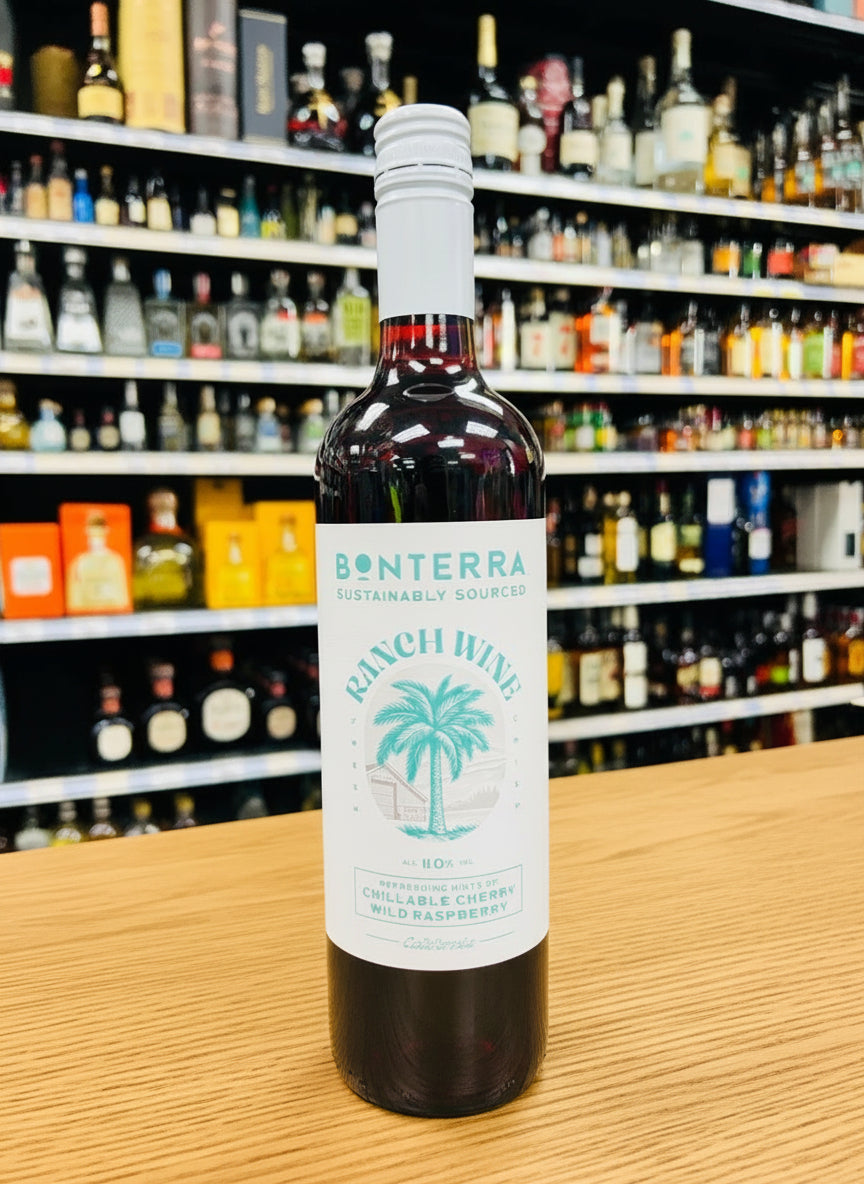 BONTERRA RANCH WINE CHERRY WILD RASPBERRY 750ML MIAMI LIQUOR WINE STORE