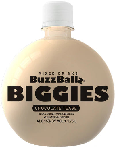 BUZZBALLZ BIGGIES CHOCO TEASTE 1.75L MIAMI LIQUOR WINE STORE