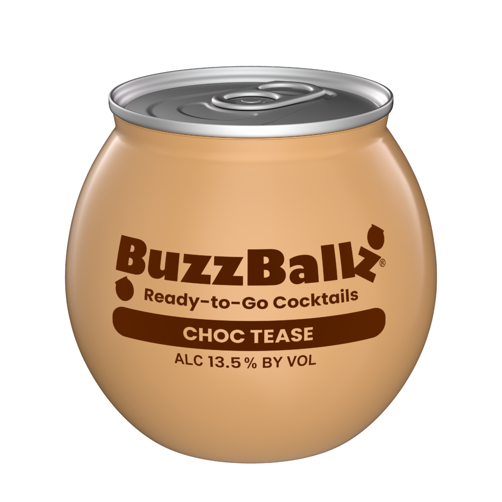 BUZZBALLZ COCKTAILS CHOC TEASE 200ML MIAMI LIQUOR WINE STORE