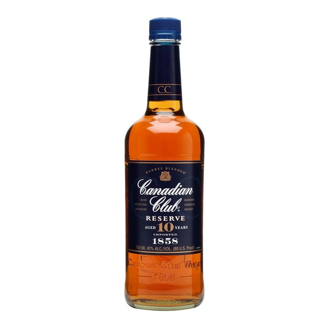 CANADIAN CLUB RESERVE AGED 10 YEARS 750ML MIAMI LIQUOR WINE STORE