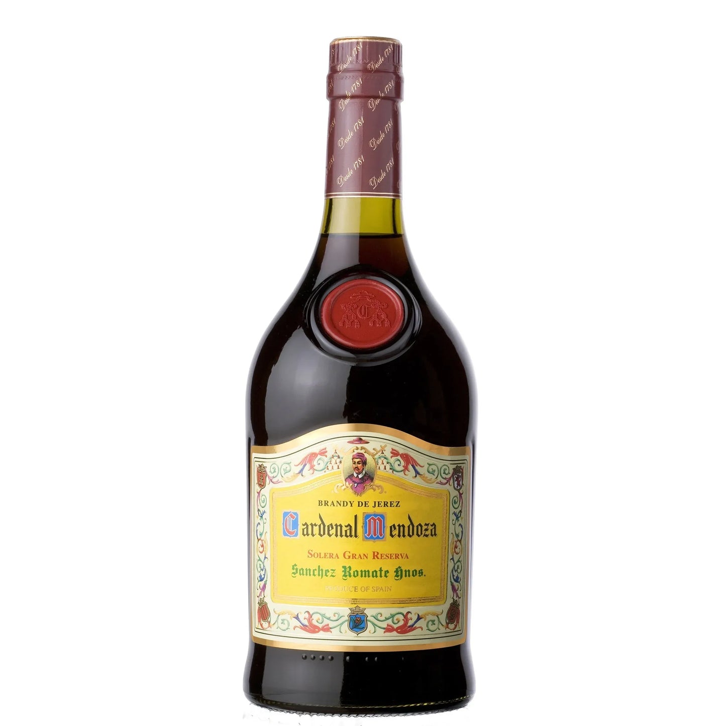 CARDENAL MENDOZA BRANDY DE JEREZ 750ML MIAMI LIQUOR WINE STORE