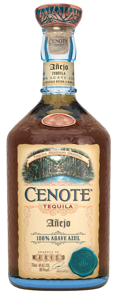 CENOTE TEQUILA ANEJO 750ML MIAMI LIQUOR WINE STORE