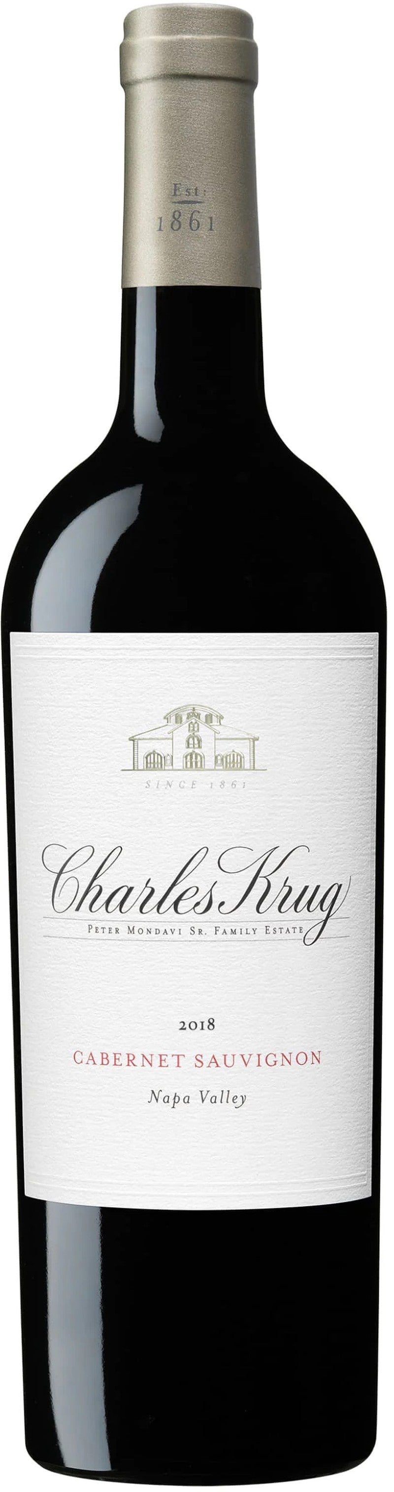 CHARLES KRUG NAPA VALLEY CABERNET SAUVIGNON 750ML MIAMI LIQUOR WINE STORE