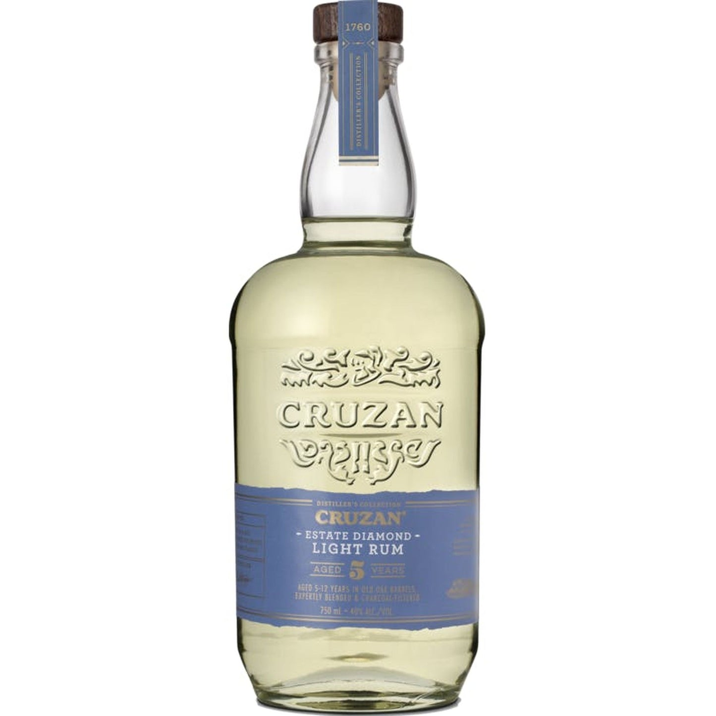 CRUZAN ESTATE DIAMOND LIGHT RUM 750ML MIAMI LIQUOR WINE STORE