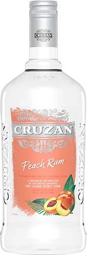 CRUZAN PEACH RUM 1.75L MIAMI LIQUOR WINE STORE