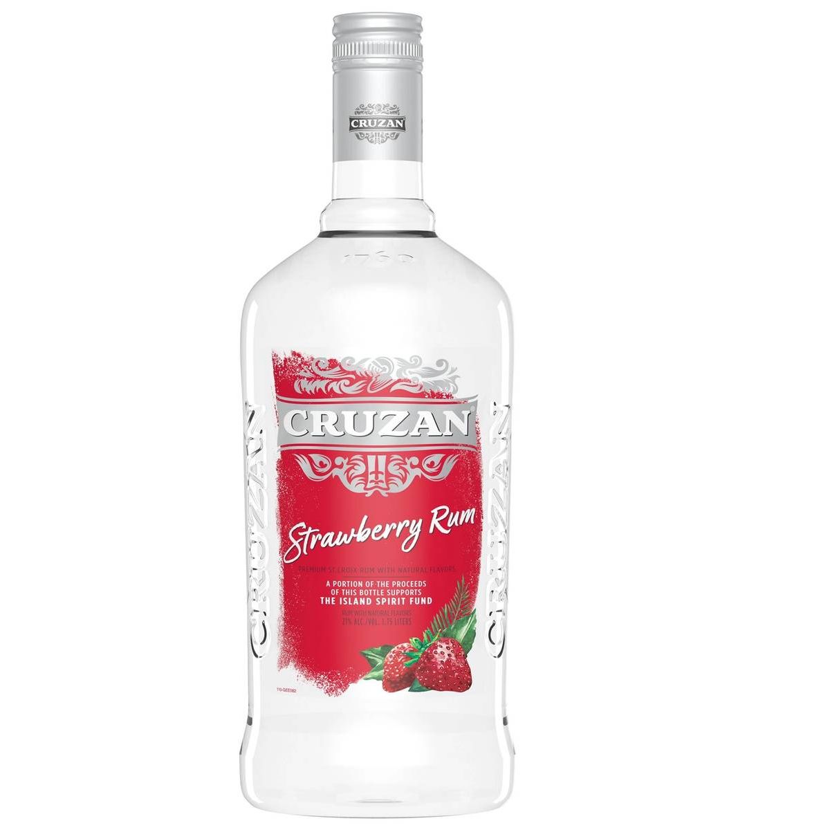 CRUZAN STRAWBERRY RUM 1.75L MIAMI LIQUOR WINE STORE