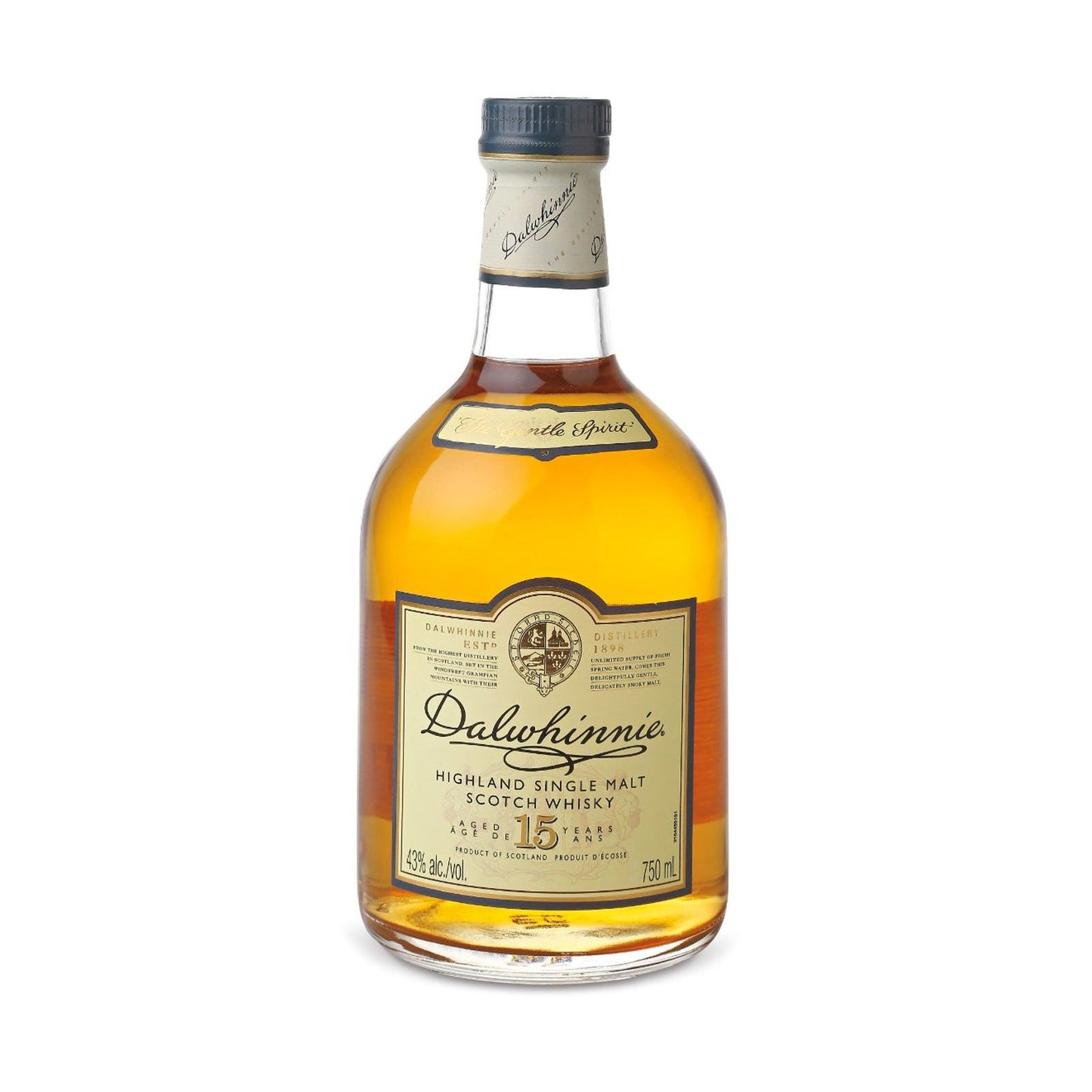 DALWHINNIE AGED 15 YEARS OLD 750ML MIAMI LIQUOR WINE STORE