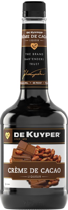 DEKUYPER CREME DE CACAO DARK LIQUEUR 750ML MIAMI LIQUOR WINE STORE