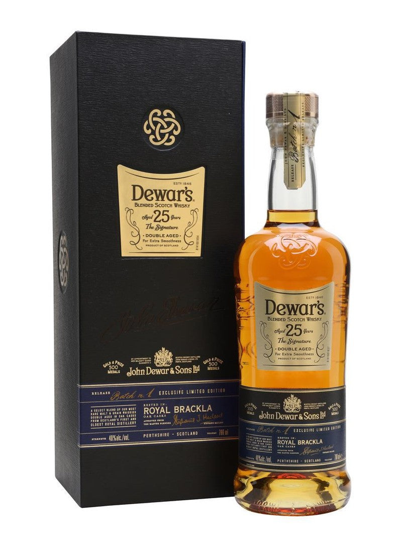 DEWAR'S THE SIGNATURE 25 YEARS 750ML MIAMI LIQUOR WINE STORE