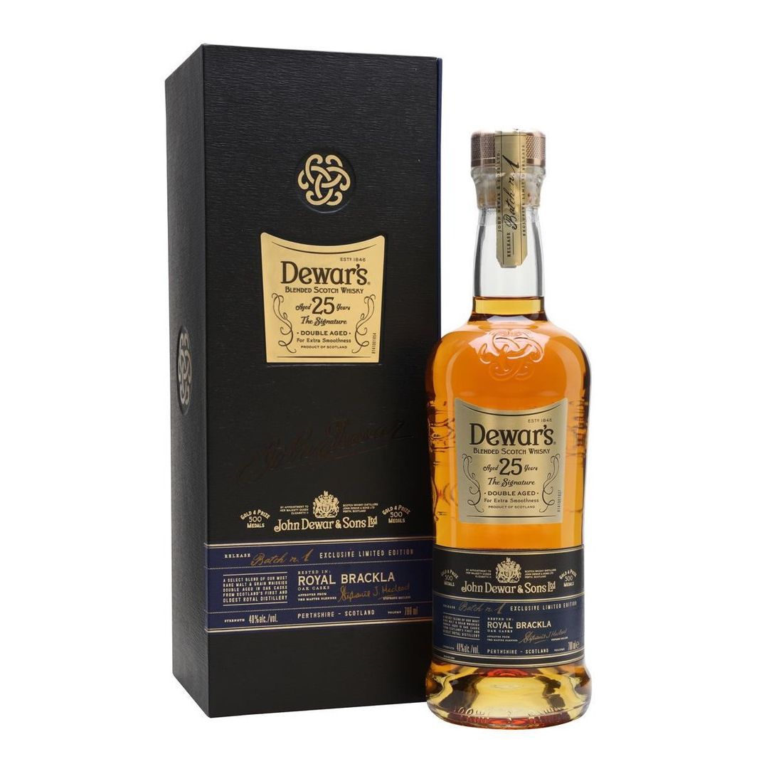 DEWAR'S THE SIGNATURE 25 YEARS 750ML MIAMI LIQUOR WINE STORE