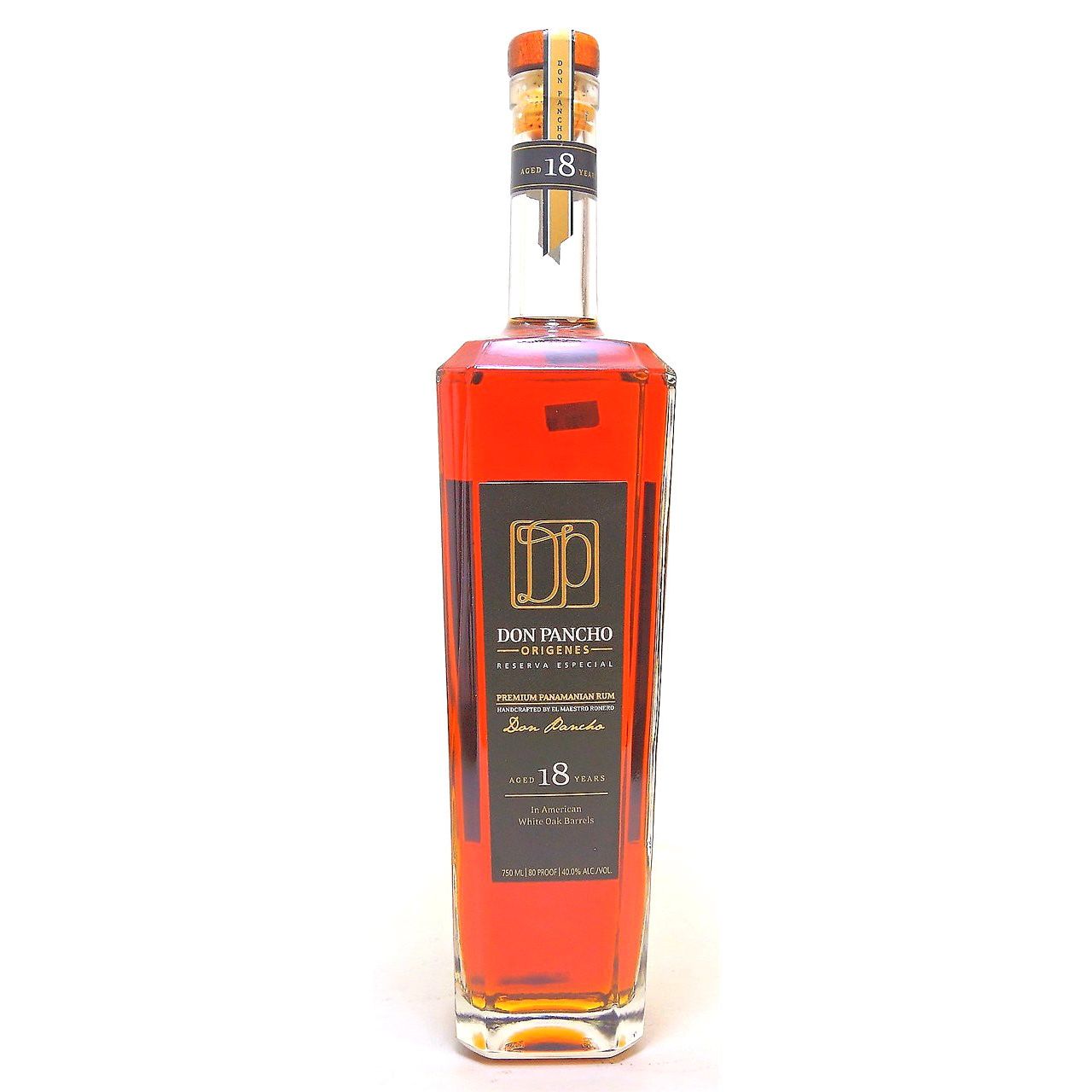 DON PANCHO ORIGENES 18 YRS 750ML MIAMI LIQUOR WINE STORE