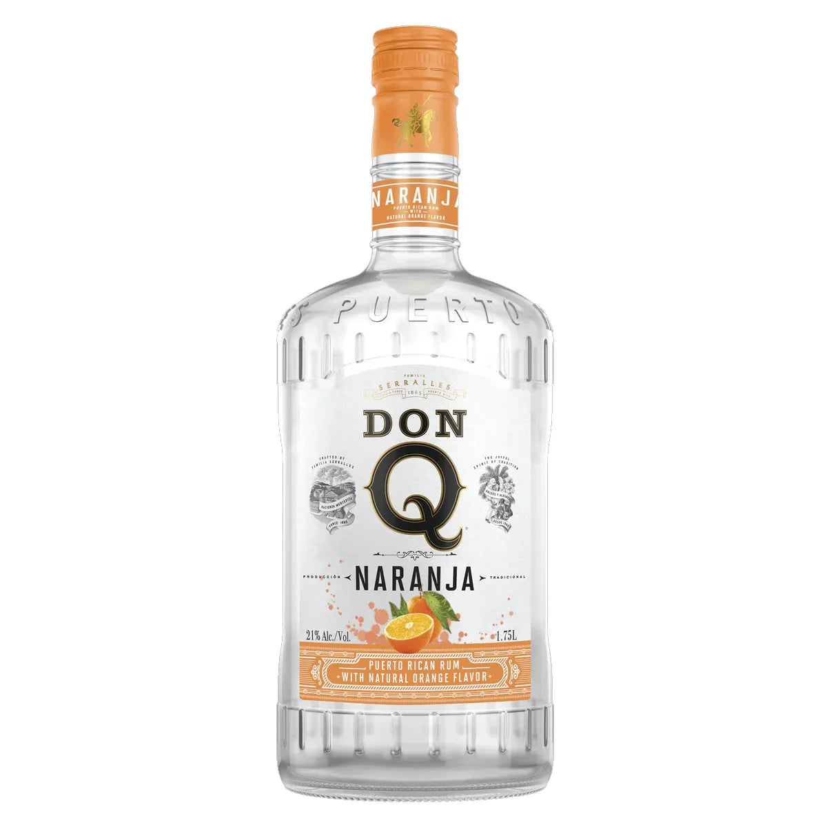 DON Q NARANJA 1.75L MIAMI LIQUOR WINE STORE