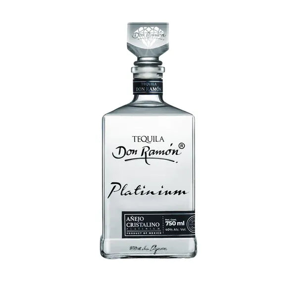 DON RAMON PLATINUM ANEJO CRISTALINO 750ML MIAMI LIQUOR WINE STORE