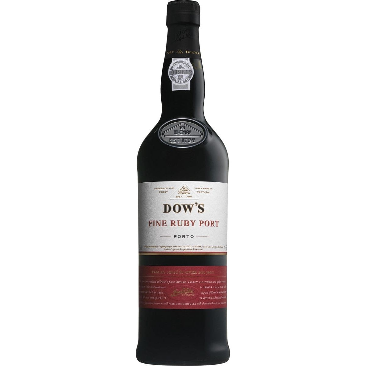 DOWS FINE RUBY PORTO 750ML MIAMI LIQUOR WINE STORE