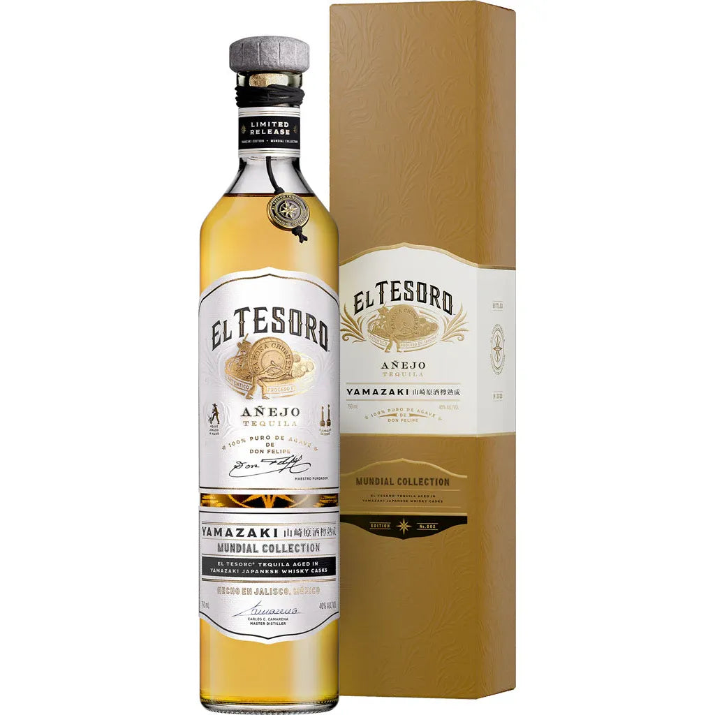 EL TESORO MUNDIAL COLLECTION ANEJO YAMAZAKI 750ML MIAMI LIQUOR WINE STORE