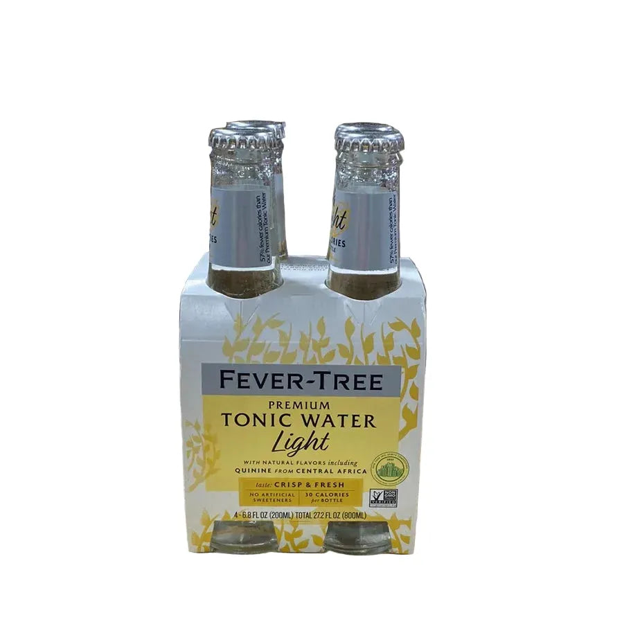 FEVER TREE TONIC WATER LIGHT 4PK MIAMI LIQUOR WINE STORE