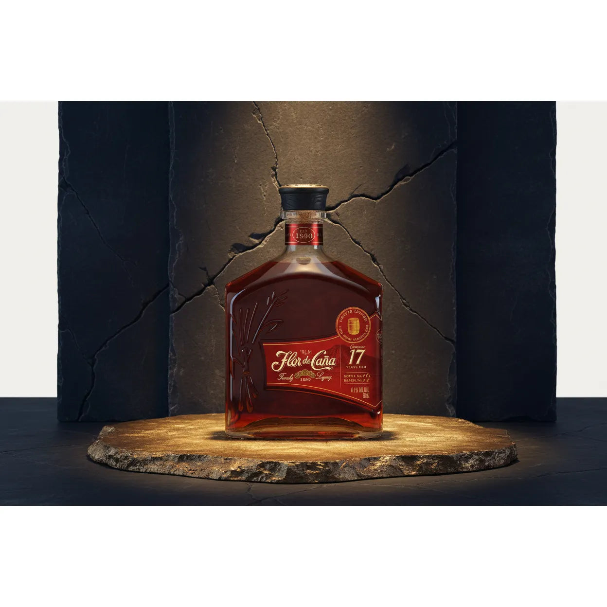 FLOR DE CANA 17 YEARS OLD 750ML MIAMI LIQUOR WINE STORE